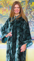 Venezia Long Silk Velvet Kaftan | Silk Velvet Kaftans UK | Tuttabankem